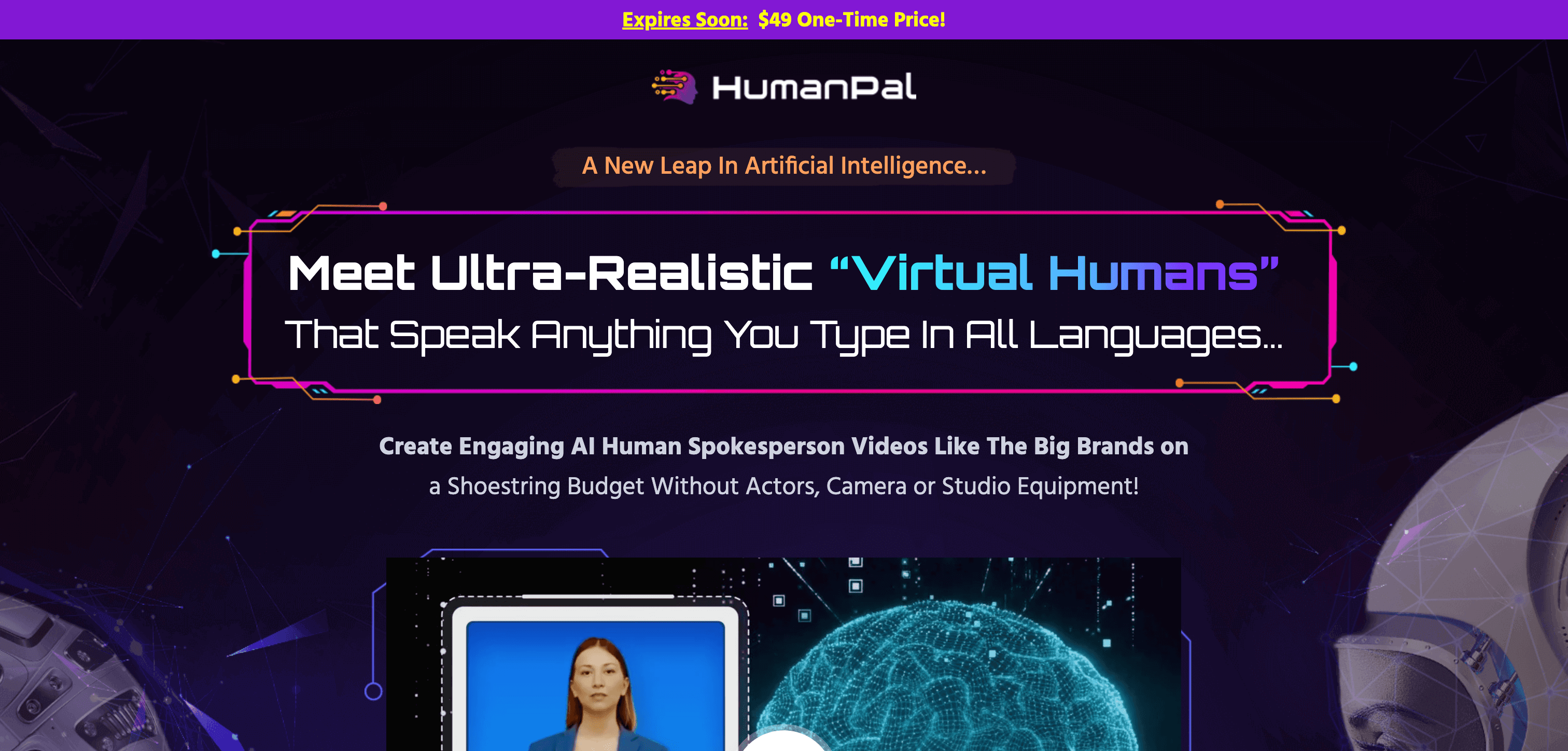 HumanPal interface screenshot