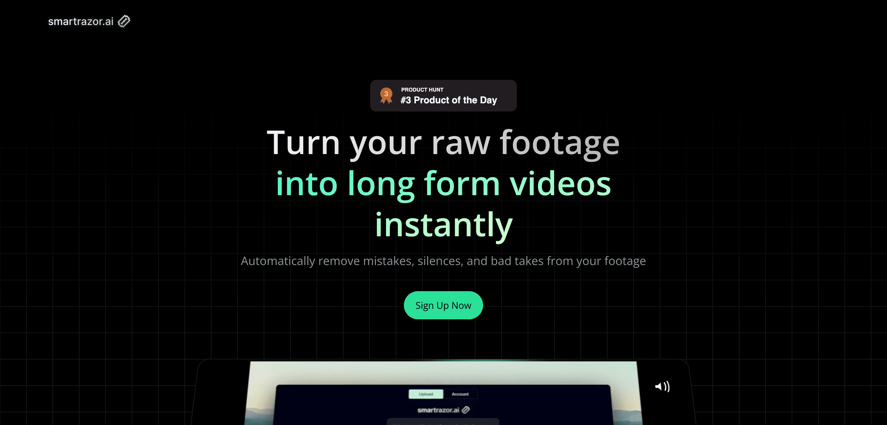 Smartrazor interface screenshot